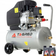 Kompresor olejowy, sprężarka powietrza TAGRED 24L 9 Bar 300L/min.