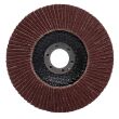 Tarcza listkowa do szlifowania lamelkowa lamelka 125mm/22,23mm szlif P120 - 5