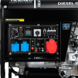 Agregat prądotwórczy TAGRED z silnikiem Diesel 7350W 230/400V 5000W AVR - 4