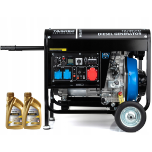 Agregat prądotwórczy TAGRED z silnikiem Diesel 7350W 230/400V 5000W AVR