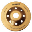 Tarcza garnkowa turbo diamentowa 125mm 125x22,3mm do szlifowania betonu, kamienia - 7