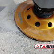 Tarcza garnkowa turbo diamentowa 125mm 125x22,3mm do szlifowania betonu, kamienia - 3