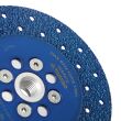 Tarcza diamentowa 2w1 do cięcia, szlifowania płytek, kamienia, gresu ceramiki 125mm M14 - 2