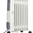 Grzejnik elektryczny olejowy 9-żeberkowy, moc 2000W, biały - 2