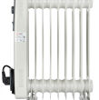 Grzejnik elektryczny olejowy 9-żeberkowy, moc 2000W, biały - 7
