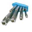 Klucze imbusowe TORX typ L z otworem T10 do T50, 9szt - 2