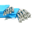 Klucze imbusowe TORX typ L z otworem T10 do T50, 9szt - 3