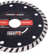 Tarcza diamentowa TURBO do cięcia betonu, kostki 125 x 22,2 mm - 3