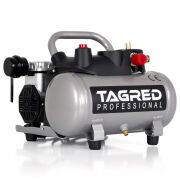 Kompresor bezolejowy dwutłokowy, sprężarka TAGRED Pro. 6L 1100W 230V