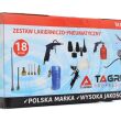 Zestaw pneumatyczny do kompresora 18w1 TAGRED TA103 - 11