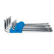 Klucze imbusowe HEX TORX SECURITY T10-T50mm,  9-szt. - 4