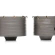Otwornice do betonu SDS Plus zestaw 7szt., koronki, adapter - 9
