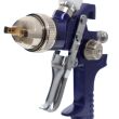 Pistolet lakierniczy do lakierowania HVLP z reduktorem, odwadniaczem, dysze - 11