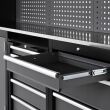Meble garażowe, warsztatowe TAGRED regał 260cm szafka do warsztatu garażu, blat INOX 3D - 19
