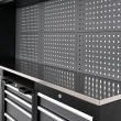 Meble garażowe, warsztatowe TAGRED regał 260cm szafka do warsztatu garażu, blat INOX 3D - 13