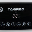 Termowentylator kolumnowy, farelka, grzejnik elektryczny obrotowy, grzałka ceramiczna TAGRED, pilot, LCD, moc 2000W - 9