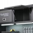 Meble garażowe, warsztatowe TAGRED regał, moduły do warsztatu garażu 400 cm, blat stal INOX 3D - 5