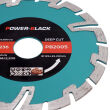 Tarcza do kostki, betonu głębokie cięcie, na sucho 22,2 x 125 mm - 3