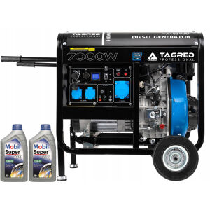 Agregat prądotwórczy Diesel TAGRED 7000W 2x230V 1x32A, ATS, ATR