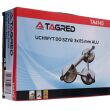 Aluminiowa potrójna przyssawka do szyb, uchwyt szkła, glazury, płytek - 9