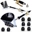 Tynkownica pneumatyczna, tynkarka do tynku, zapraw, sufitów + 8 metalowych dysz - 2