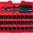 Zestaw bitów udarowych TAGRED CrV, bity udarowe TORX, PZ1, HEX3, TX 32-el - 5