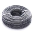 Żyłka tnąca do kosy spalinowej, podkaszarki, kwadrat 2,4 mm x 50 m, szara, wzmocniona - 4