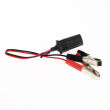 Adapter akumulator - gniazdo zapalniczki samochodowej z krokodylkami, adaptor 12V - 2