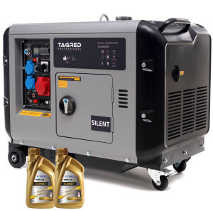 Agregat prądotwórczy Diesel TAGRED 10300W 230/400V 14KM AVR, wyciszony