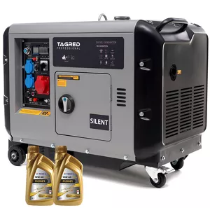 Agregat prądotwórczy Diesel TAGRED 10300W 230/400V 14KM AVR, wyciszony