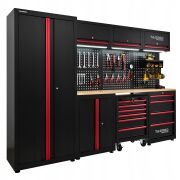 Meble garażowe, warsztatowe TAGRED TA1935 do warsztatu, garażu 260 cm akcesoria, LED