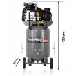 Profesjonalny Kompresor Olejowy Pionowy TAGRED PRO-LINE 100L Dwutłokowy Separator 10 bar 230V - 11