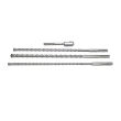 Zestaw 3 wierteł SDS MAX, wiertła plus adapter SDS+ - 6