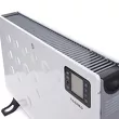 Grzejnik konwektorowy elektryczny 2000W, pilot, timer LCD, biały - 10