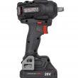 Klucz udarowy akumulatorowy, bezszczotkowy TAGRED TA8012, 2 akumulatory 20V 2+2Ah 600Nm do kół 1/2'' - 5