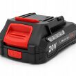 Klucz udarowy akumulatorowy, bezszczotkowy TAGRED TA8012, 2 akumulatory 20V 2+2Ah 600Nm do kół 1/2'' - 8