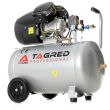 Kompresor olejowy, gratis klucz udarowy TAGRED 3500W 100L 230V 2 tłoki, separator olej - 4