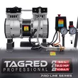 Kompresor bezolejowy TAGRED TA3384 10 BAR 50L R2 dwutłokowy - 9
