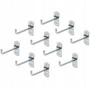 Akcesoria do mebli warsztatowych, tablicy narzędziowej zawieszki, haczyki 10-el.