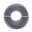 Żyłka tnąca do kosy spalinowej, podkaszarki, skręcana, kwadrat 2,4 mm x 50 m, szara, wzmocniona - 5